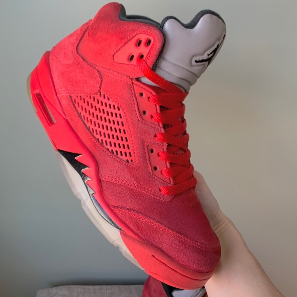 SOLD‼️Jordan 5 ‘Red Suede’ - Picture 2 of 12